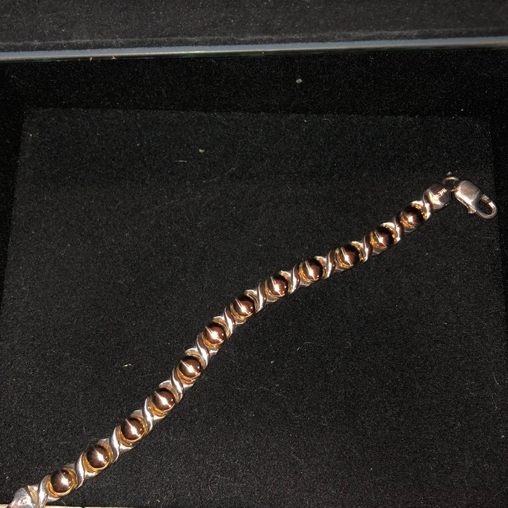 XOXO Bracelet stamped 925